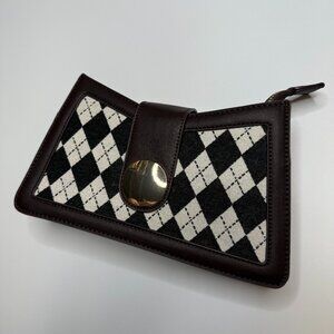 Trix Multicolor Plaid Argyle Mini Shoulder Bag